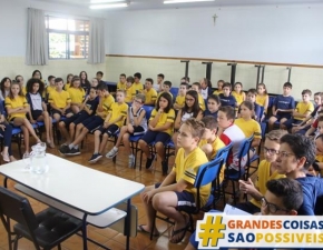 5º ANO - PALESTRA COM A NUTRICIONISTA