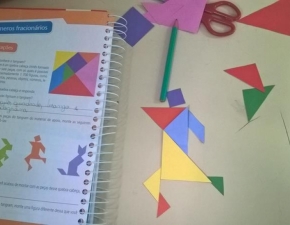 O TANGRAM E AS FRAÇÕES