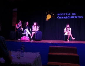 Estudantes proporcionam Show na Mostra de conhecimentos 