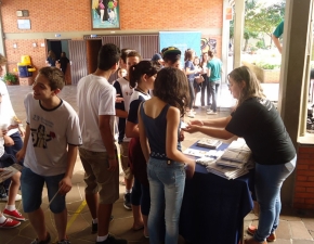 Ação de divulgação vestibular Unilasalle