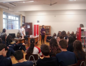 Encontro com o escritor Pedro Guerra