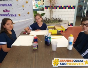  APRENDENDO A FAZER ARTE COM A NATUREZA – TURMA 161 e 162