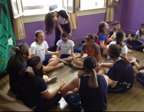 ENCONTRO DO ADOLESCER E PAJULA 2015