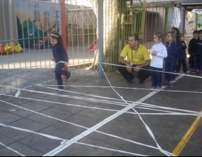 Turmas de Pré I na Teia de Aranha