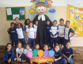 55 anos de história - Visita do lassalinho