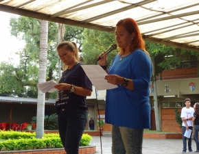 Alunos realizam apresentação sobre o Dia Mundial da água