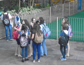 Volta às aulas turno da manhã - Dia 19