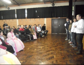 Alunos da Escola Especial Ney Gomes visitam o La Salle Niterói