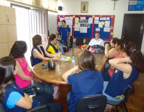 Comunidade Escolar participa do acompanhamento de Pastoral 