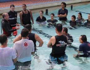 Profissionais do SAMU Recebem Treinamento.