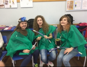 Roda de Chimarrão no 6º ano - 2