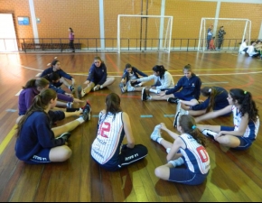 BASQUETE FEMININO LA SALLE PEPERI  EMBARCA PARA NATAL/RN