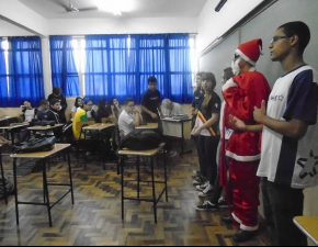 Ação divulga o Projeto Natal Solidário