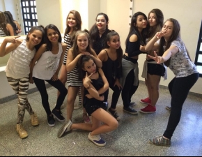 Grupo de Street no Festival Just Dance 