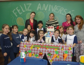 Alunos da turma 111 recebem noções de uma alimentação saudável