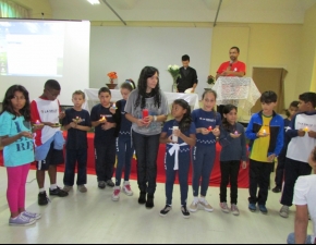 Celebração de Acolhida aos alunos da Escola