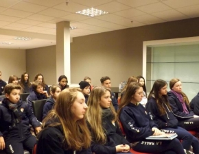 Líderes em visita ao Shopping San Pelegrino