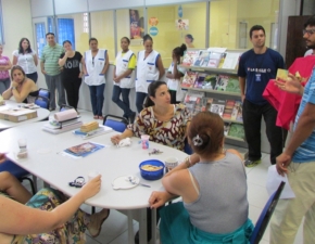 Homenagem da Escola para as nossas mulheres educadoras