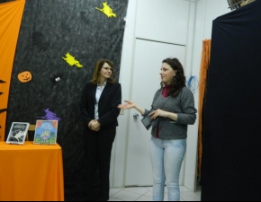 Visita à Biblioteca Municipal.