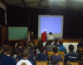 Alunos participam do 1º Aulão do Ensino Médio