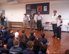 Visita do Repentista Sabiá da Serra