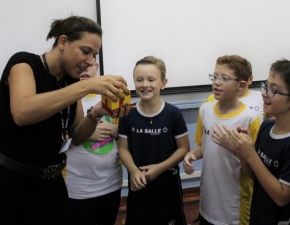 Início das aulas do International School