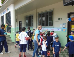 Grupos de Jovens realizam atividades com o Pré II