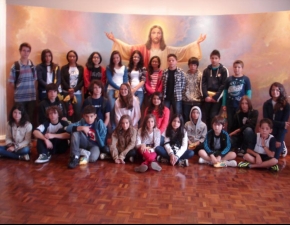 Recepção aos alunos novos