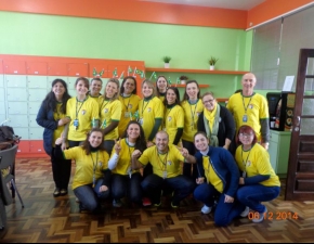 Na Copa, o La Salle Caxias é verde e amarelo