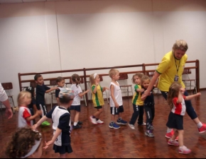 Turmas da Creche em suas primeiras aventuras